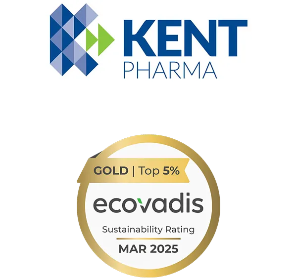 Kent Pharma earns EcoVadis Gold Rating for the 2nd year running